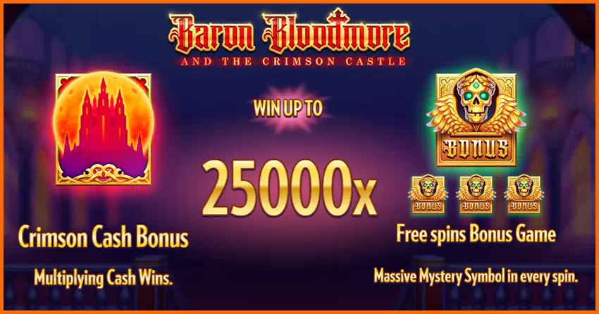 Игровой автомат Baron Bloodmore Thunderkick | Играть онлайн бесплатно