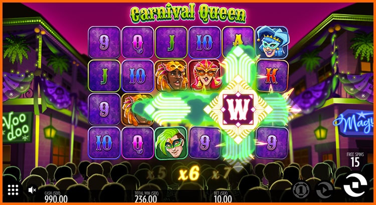 Игровой автомат Carnival Queen играть онлайн бесплатно