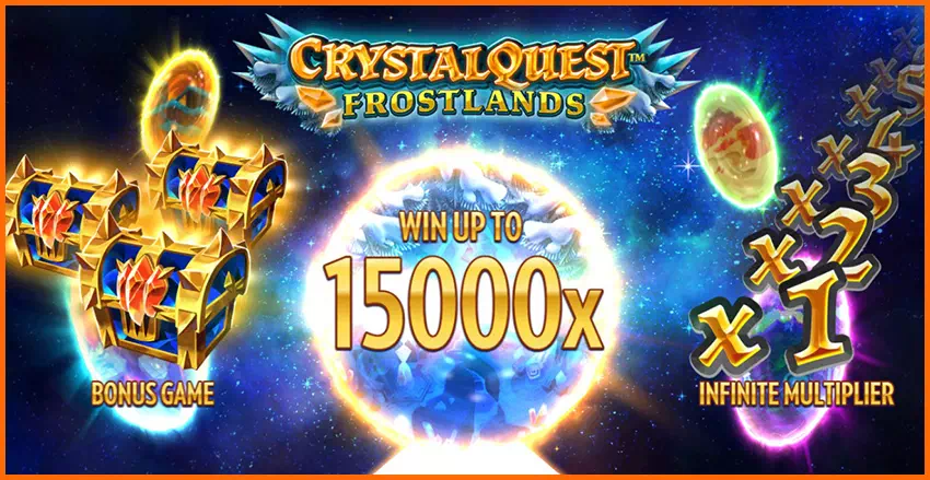 Игровой автомат Crystal Quest: Frostlands (Thunderkick) играть онлайн бесплатно