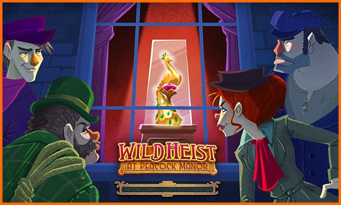 Игровой автомат Wild Heist at Peacock Manor играть онлайн бесплатно